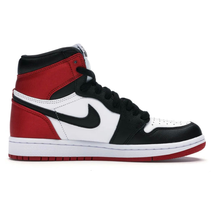 Jordan 1 Retro High Satin Black Toe (W)